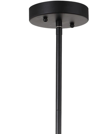 Gigi Metal/Crystal Adjustable LED Drop Chandelier - JONATHAN Y
